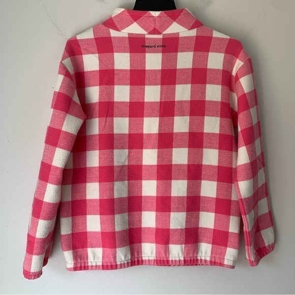 Vineyard Vines Pink Plaid Pullover Sweater - Picture 2 of 11